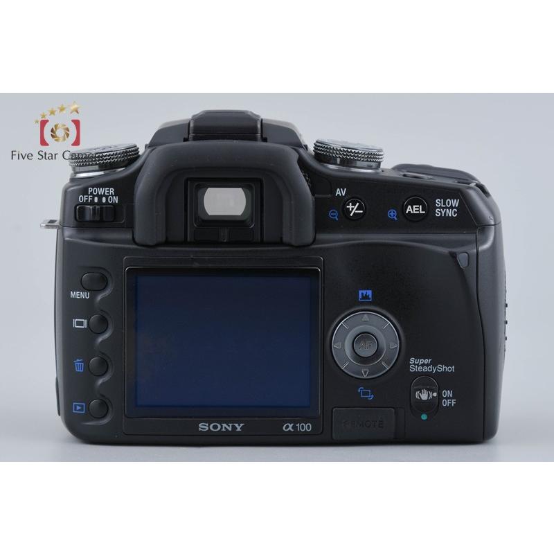 【中古】SONY ソニー α100 DSLR-A100 ズームレンズキット ブラック | SONY | 02