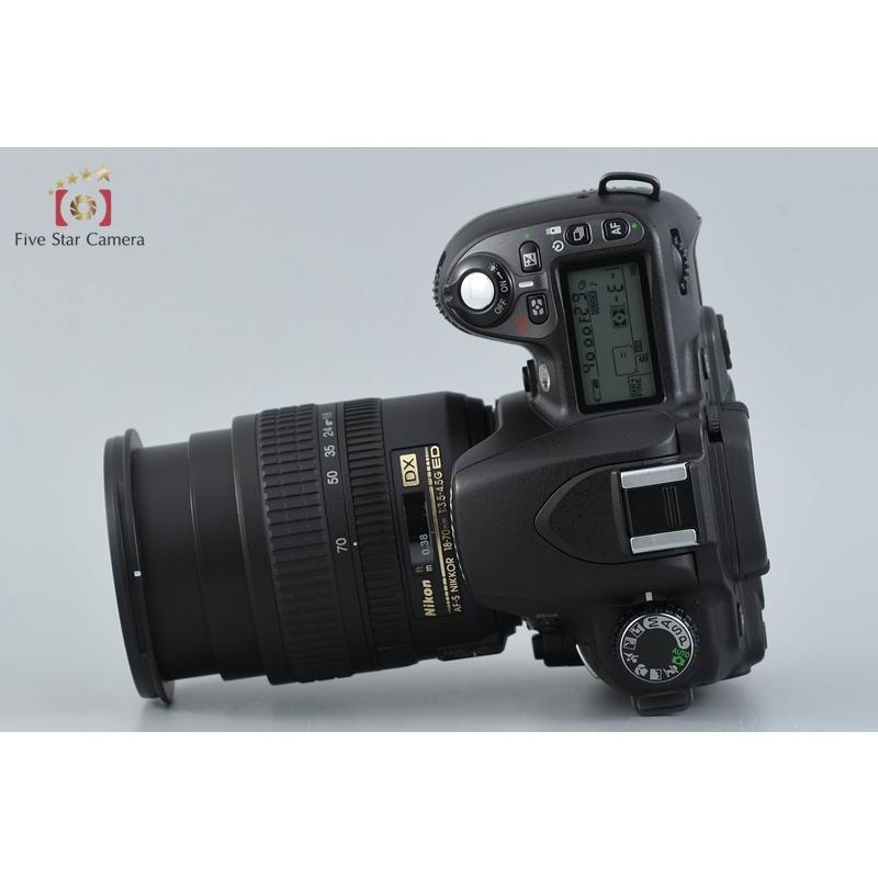 Nikon D80 レンズキット 18-70mm付 シャッター11422回 中古】Nikon ニコン D80 AF-S DX 18-70 G レンズキット シャッター回数