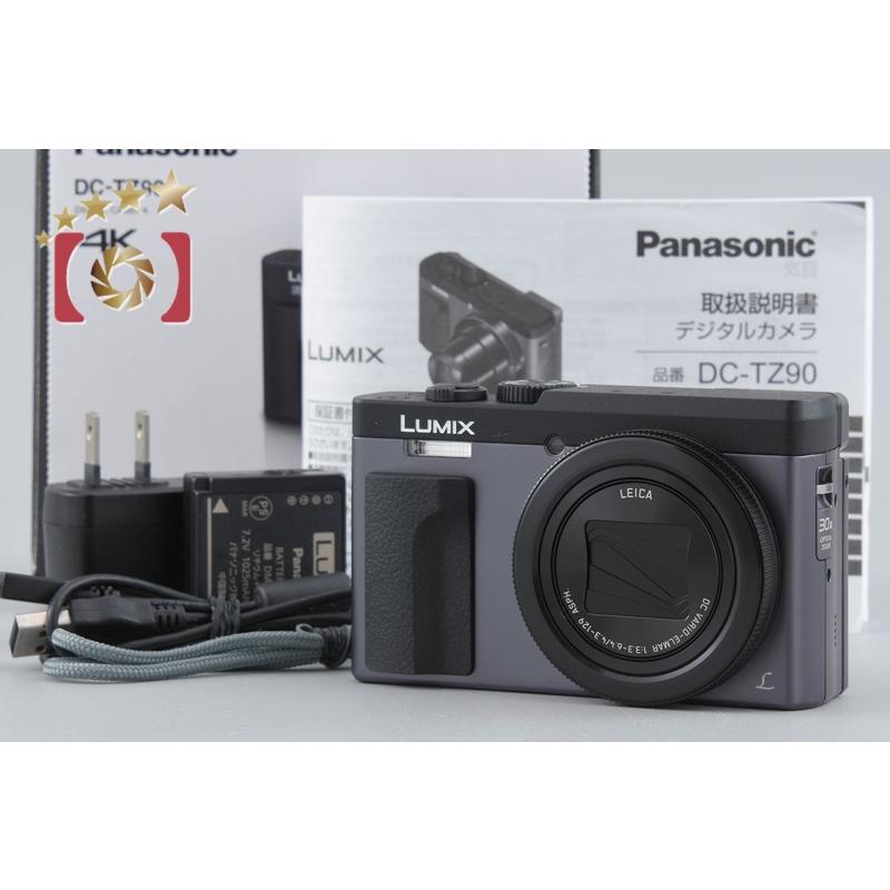 PanasonicパナソニックLUMIX TZ90コンパクトデジカメ中古 Panasonic（パナソニック） 【中古】Panasonic LUMIX DC-TZ90 シルバー