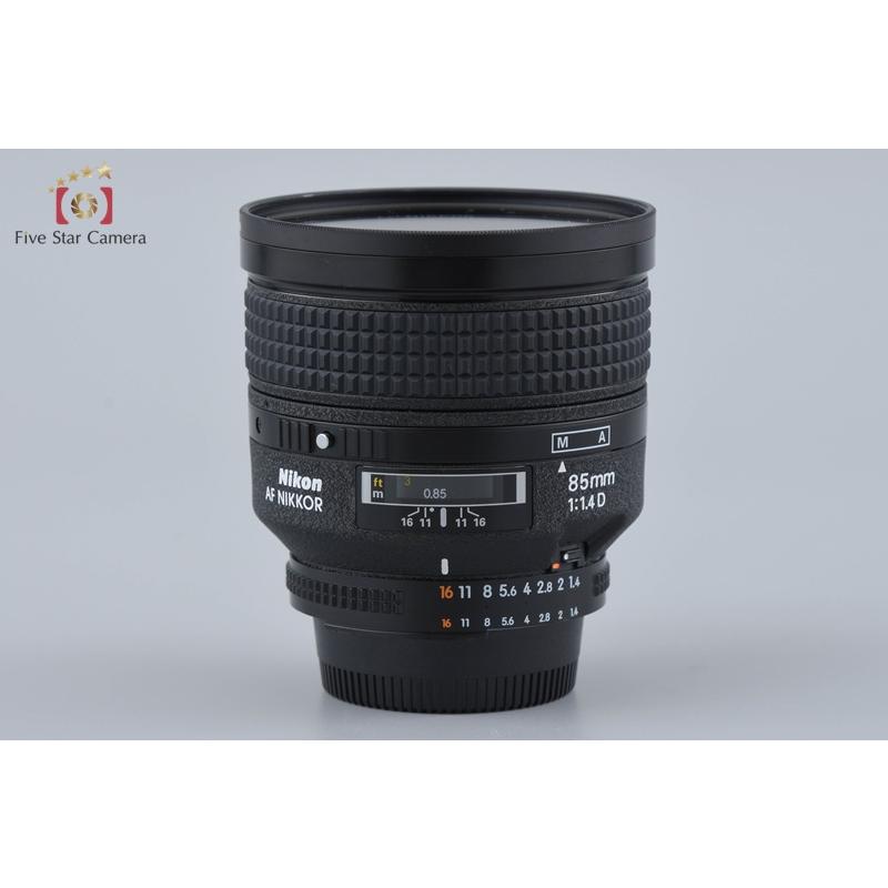 【中古】Nikon ニコン AF NIKKOR 85mm f/1.4 D_6