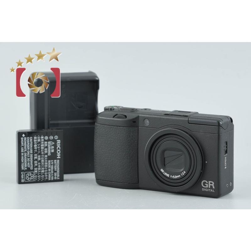 【中古】RICOH リコー GR DIGITAL II コンパクトデジタルカメラ シャッター回数僅少 リコー（RICOH） 【中古】RICOH GR DIGITAL II コンパクトデジタル