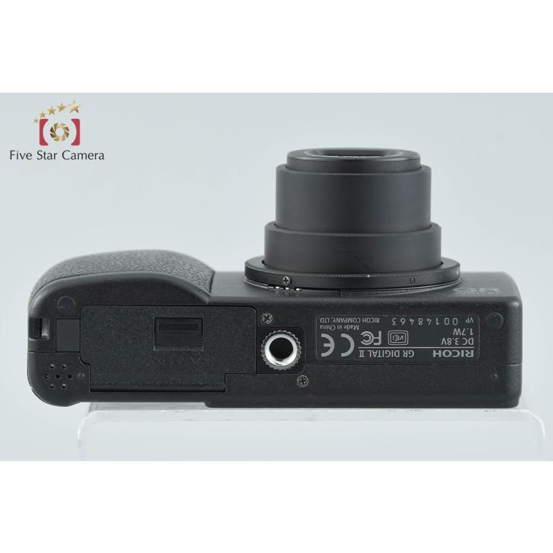 【美品中古】Ricoh GR digital Ⅱ シャッター数1600回 リコー（RICOH） 【中古】RICOH GR DIGITAL II コンパクトデジタル