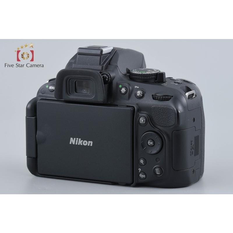 【中古】Nikon ニコン D5200 ダブルズームキット ブラック_1