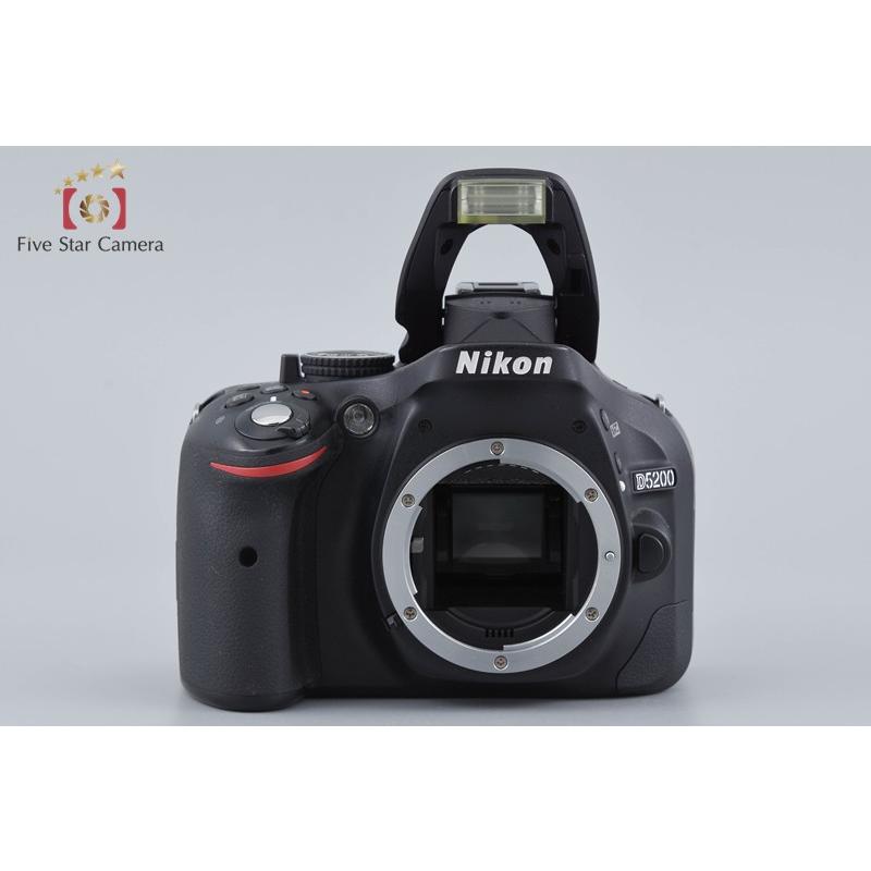 【中古】Nikon ニコン D5200 ダブルズームキット ブラック_2