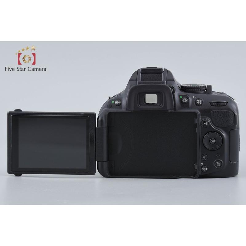 【中古】Nikon ニコン D5200 ダブルズームキット ブラック_3