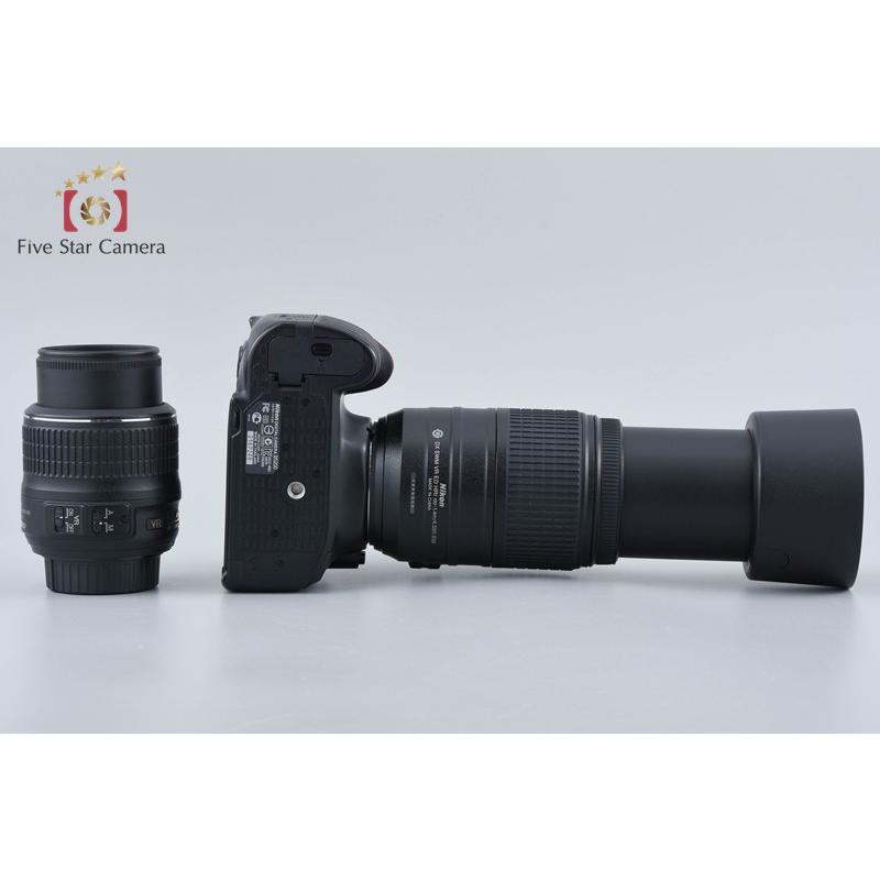 【中古】Nikon ニコン D5200 ダブルズームキット ブラック_7