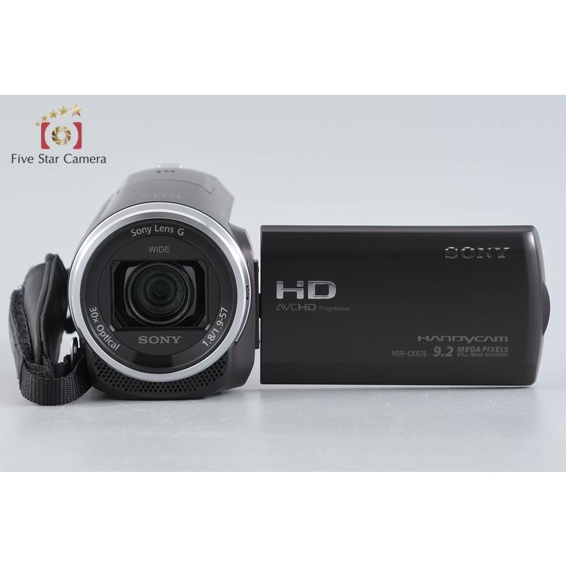 T009 SONY ソニー Handycam ハンディカム HDR CX675 Sony HDR-CX675 Red Video Camera Handheld Good | eBay