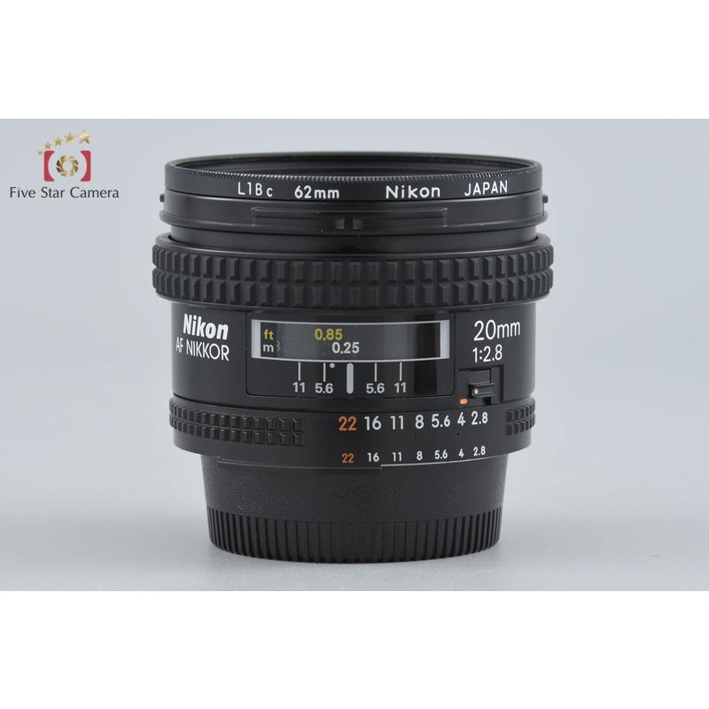 【中古】Nikon ニコン AF NIKKOR 20mm f/2.8