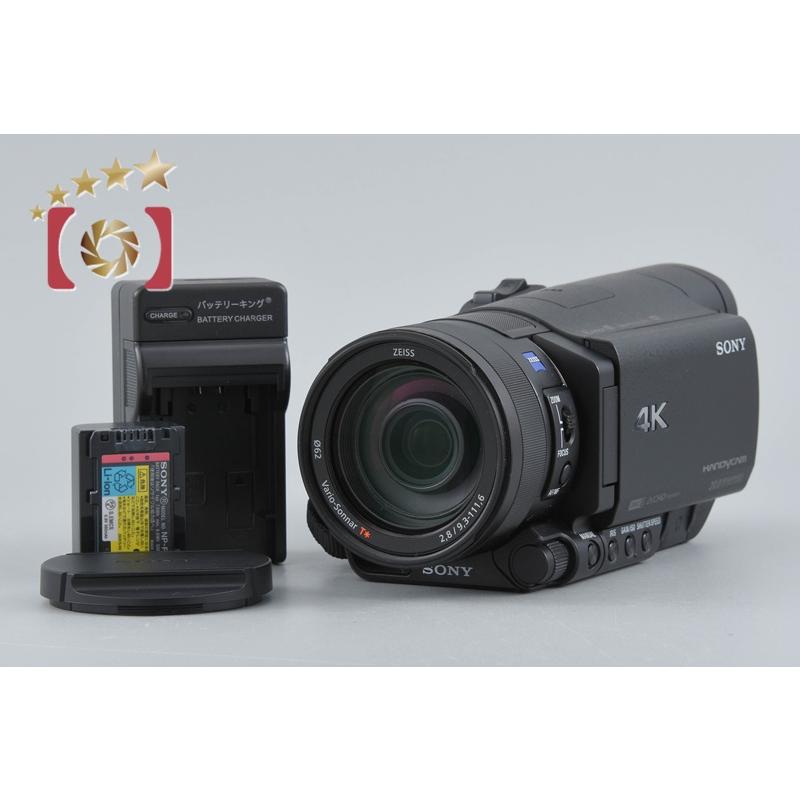 ソニーSONY FDR-AX100 Handycam ビデオカメラ 【中古】 SONY（ソニー） 【中古】SONY HANDYCAM FDR-AX100 ビデオカメラ : 中古