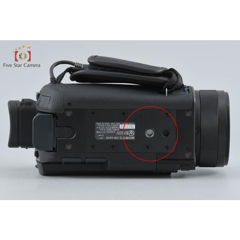 SONY（ソニー） 【中古】SONY HANDYCAM FDR-AX100 ビデオカメラ : 中古
