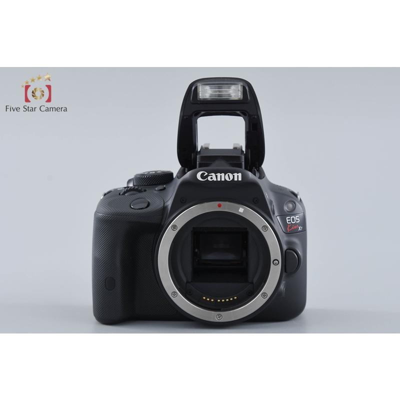 中古】Canon キヤノン EOS Kiss X7 ダブルズームキット ブラック