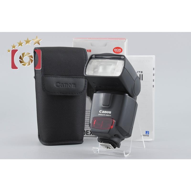【中古】Canon キヤノン SPEEDLITE 430EX II 元箱付き | キヤノン