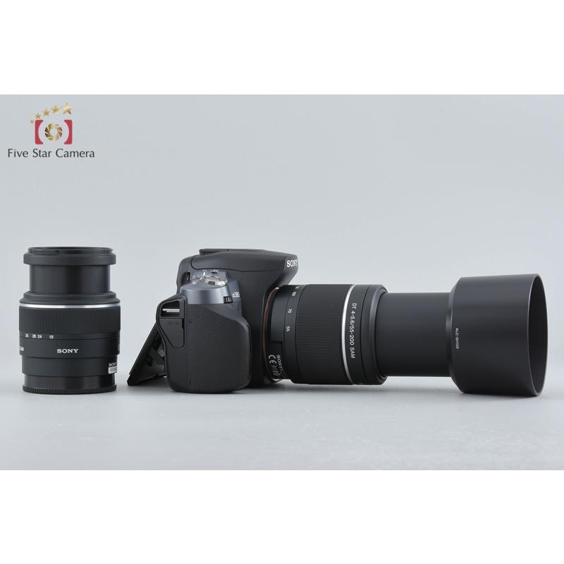 SONY（ソニー） 【中古】SONY α380 DSLR-A380Y ダブルズームレンズ