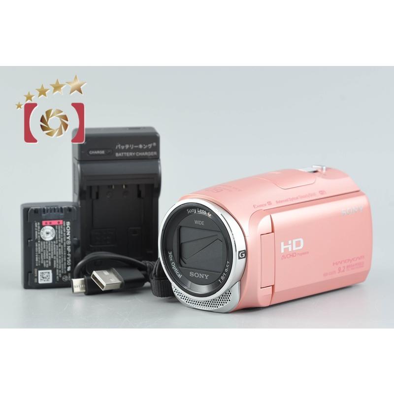 【未使用級】Sony HDR-CX670 ピンク ビデオカメラ 付属品多数 SONY（ソニー） 【中古】SONY ハンディカム HDR-CX670 ピンク デジタル