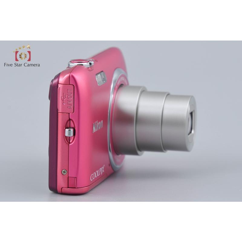 ■ 美品 ■ ニコン　Nikon COOLPIX S3500 ストロベリーピンク Nikon COOLPIX S3500 Digital Camera (Decorative Pink) 26383 B&H