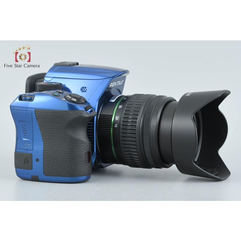 PENTAX K-30 ブルー　標準ズームレンズDAL18-55mmAL付 ペンタックス 【中古】PENTAX K-30 クリスタルブルー + SMC DA 18-55mm