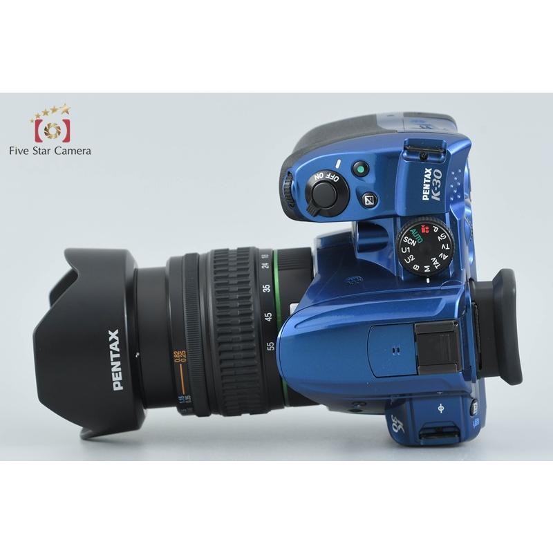 ペンタックス 【中古】PENTAX K-30 クリスタルブルー + SMC DA 18-55mm