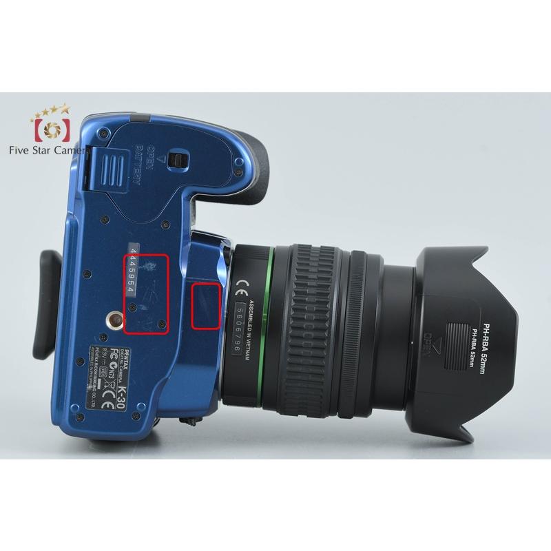 ペンタックス 【中古】PENTAX K-30 クリスタルブルー + SMC DA 18-55mm