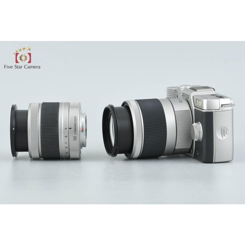 ペンタックス 【中古】PENTAX Q10 ダブルズームレンズキット シルバー