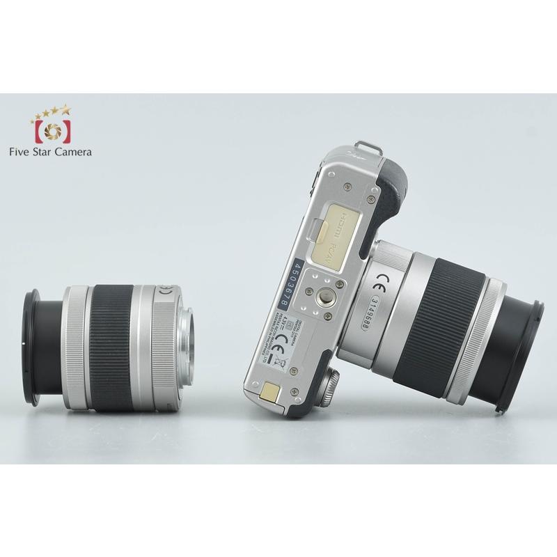 PENTAX Q10 本体 シルバー ペンタックス 【中古】PENTAX Q10 ダブルズームレンズキット シルバー