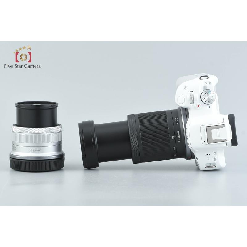 たき様【シャッター回数3000未満】Canon EOS R50ダブルレンズキット キヤノン（Canon） 【中古】Canon EOS R50 ダブルズームキット