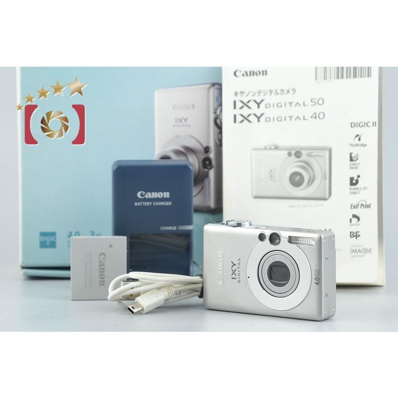 【中古】Canon キヤノン IXY Digital 50 シルバー コンパクトデジタルカメラ キヤノン（Canon） 【中古】Canon IXY Digital 50 シルバー コンパクト