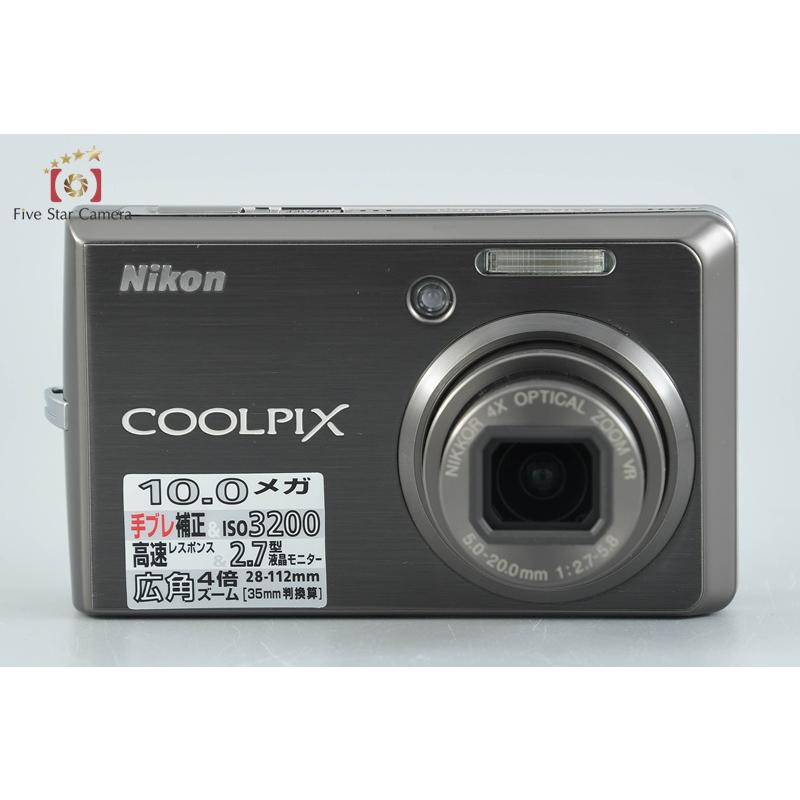 【中古】Nikon ニコン COOLPIX S600 アーバンブラック コンパクトデジタルカメラ_1
