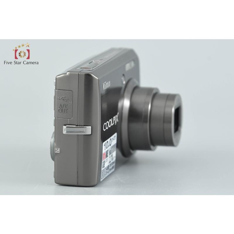 【中古】Nikon ニコン COOLPIX S600 アーバンブラック コンパクトデジタルカメラ_4