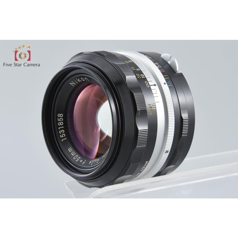 ニコン（Nikon） 【中古】Nikon NIKKOR-S.C Auto 50mm f/1.4 : 中古