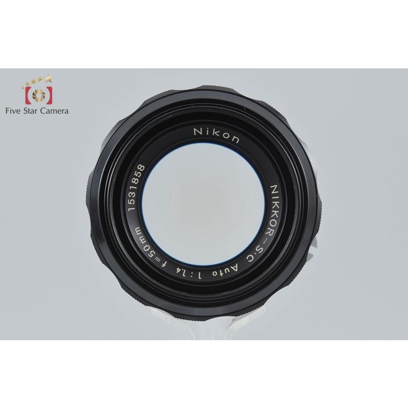 ニコン（Nikon） 【中古】Nikon NIKKOR-S.C Auto 50mm f/1.4 : 中古