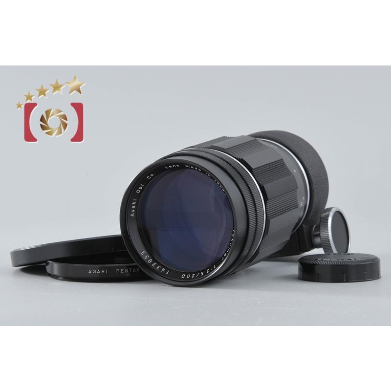 美品 PENTAX TAKUMAR 200mm f3.5 m42マウント ペンタックス 【中古】PENTAX TAKUMAR 200mm f/3.5 M42マウント : 中古