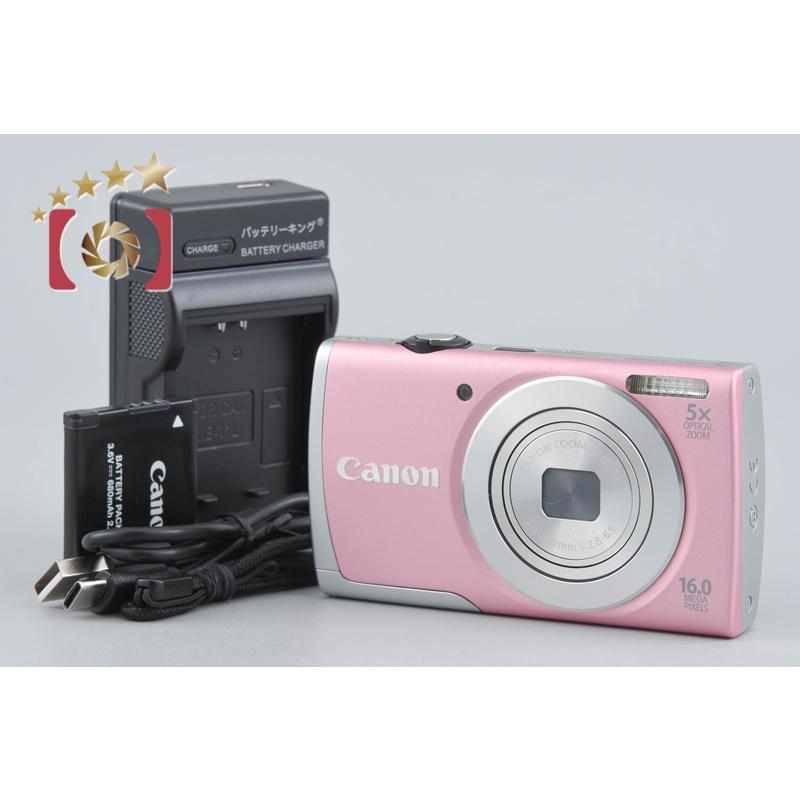 キヤノン（Canon） 【中古】Canon PowerShot A2600 ピンク コンパクト