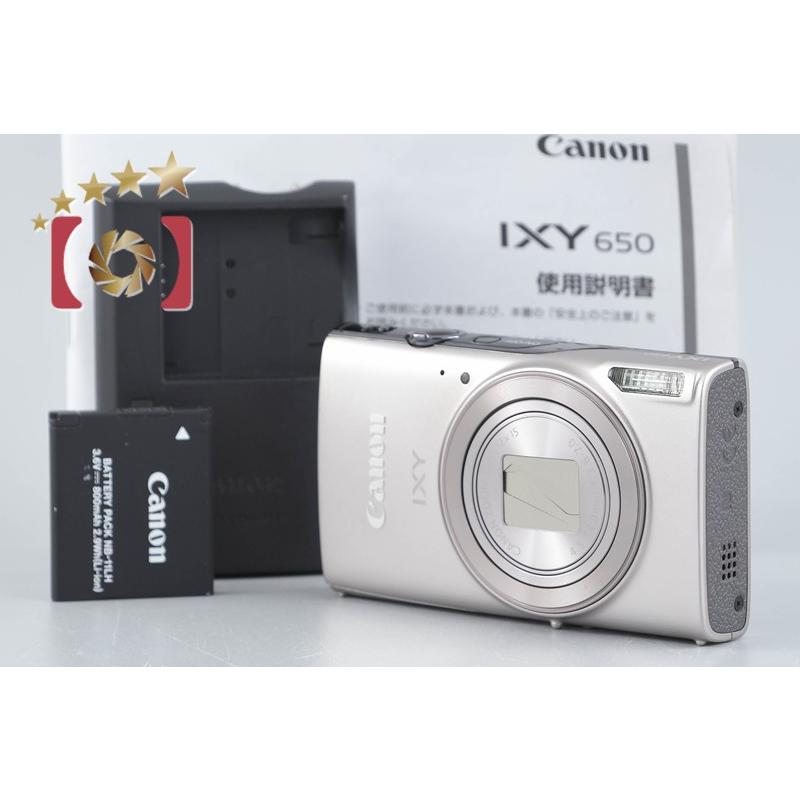 Canon コンパクトデジタルカメラ IXY650 シルバー 中古 キヤノン（Canon） 【中古】Canon IXY 650 シルバー コンパクト