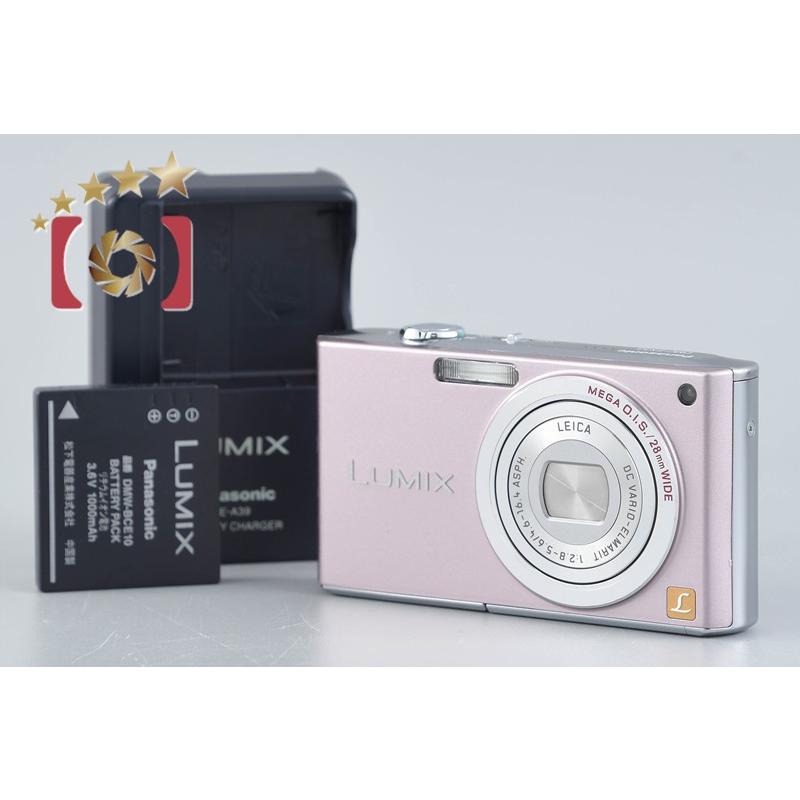 Panasonic LUMIX DMC-FX33 カクテルピンク　動作確認済み Panasonic（パナソニック） 【中古】Panasonic LUMIX DMC-FX33
