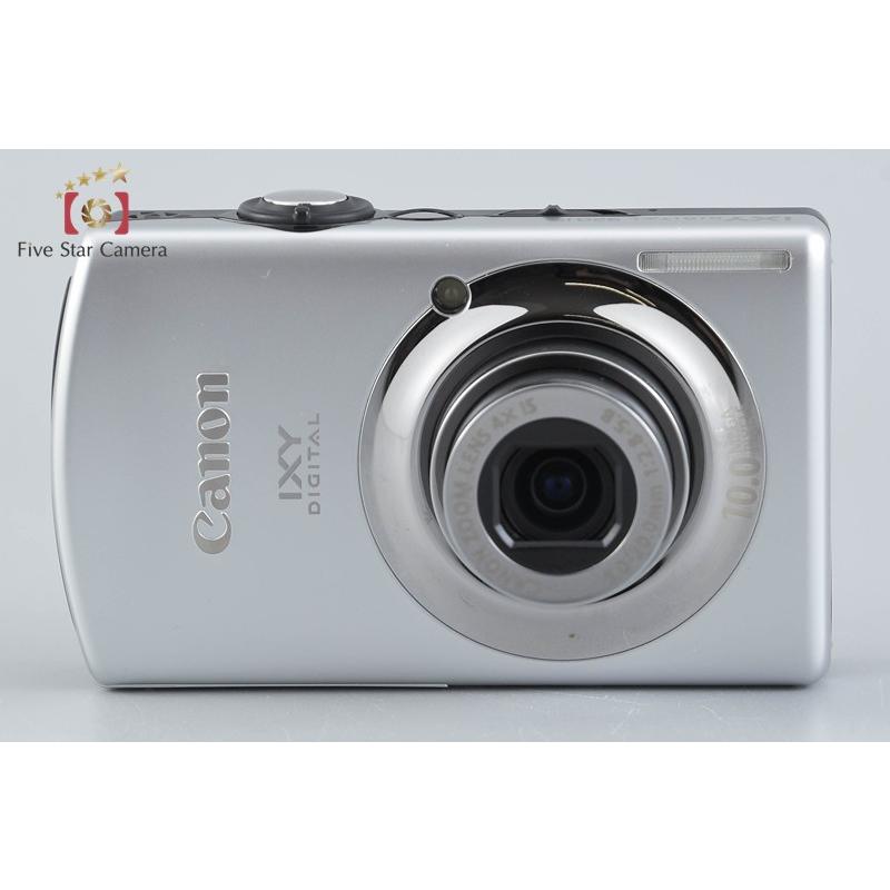 【中古】Canon キヤノン IXY Digital 920 IS シルバー コンパクトデジタルカメラ 元箱付き