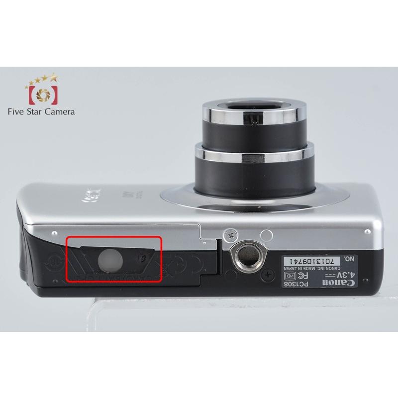 【中古】Canon キヤノン IXY Digital 920 IS シルバー コンパクトデジタルカメラ 元箱付き
