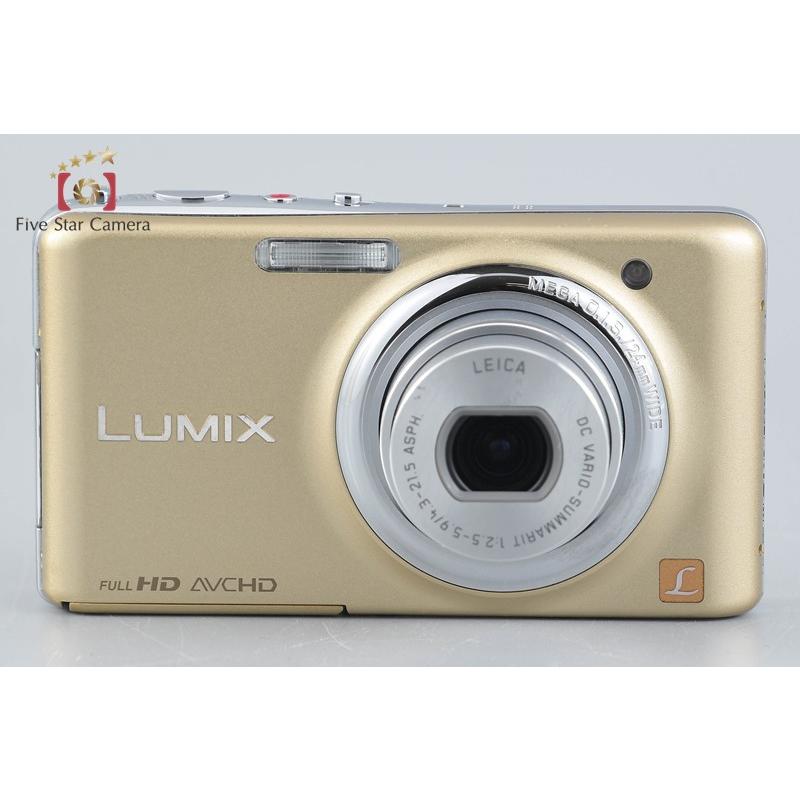 【美品】Panasonic LUMIX DMC-FX77 ゴールド コンデジ Panasonic（パナソニック） 【中古】Panasonic LUMIX DMC-FX77