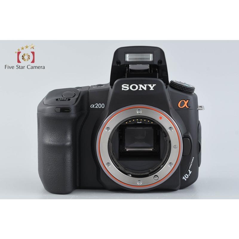 SONY（ソニー） 【中古】SONY α200 DSLR-A200 ブラック デジタル一眼