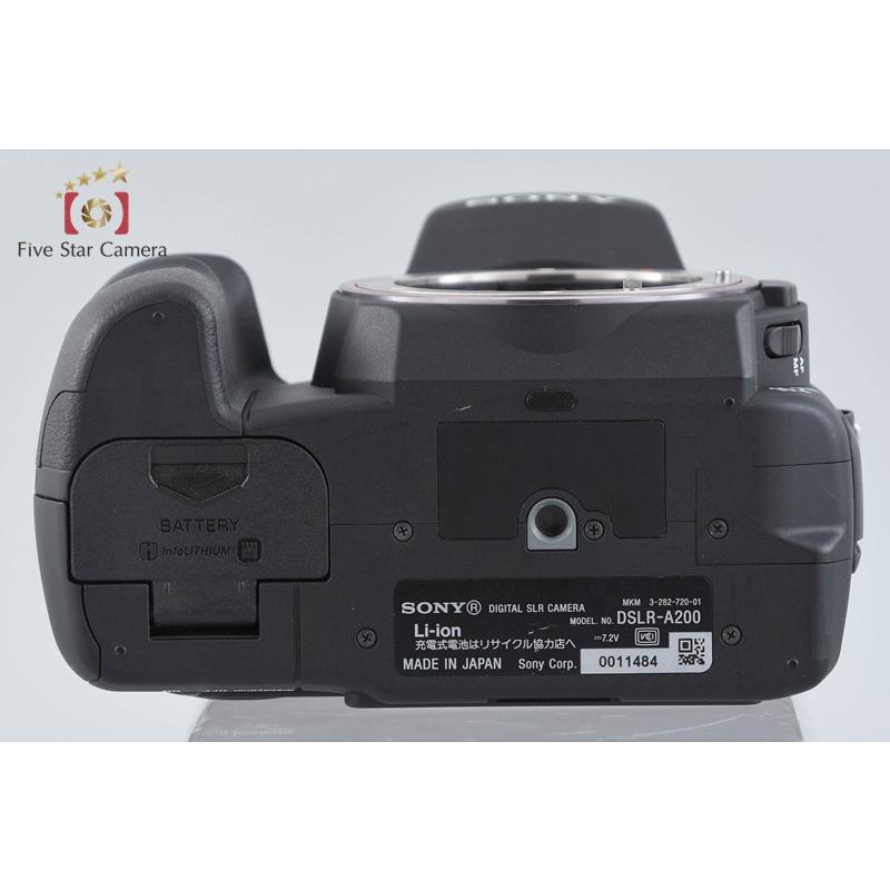 SONY（ソニー） 【中古】SONY α200 DSLR-A200 ブラック デジタル一眼