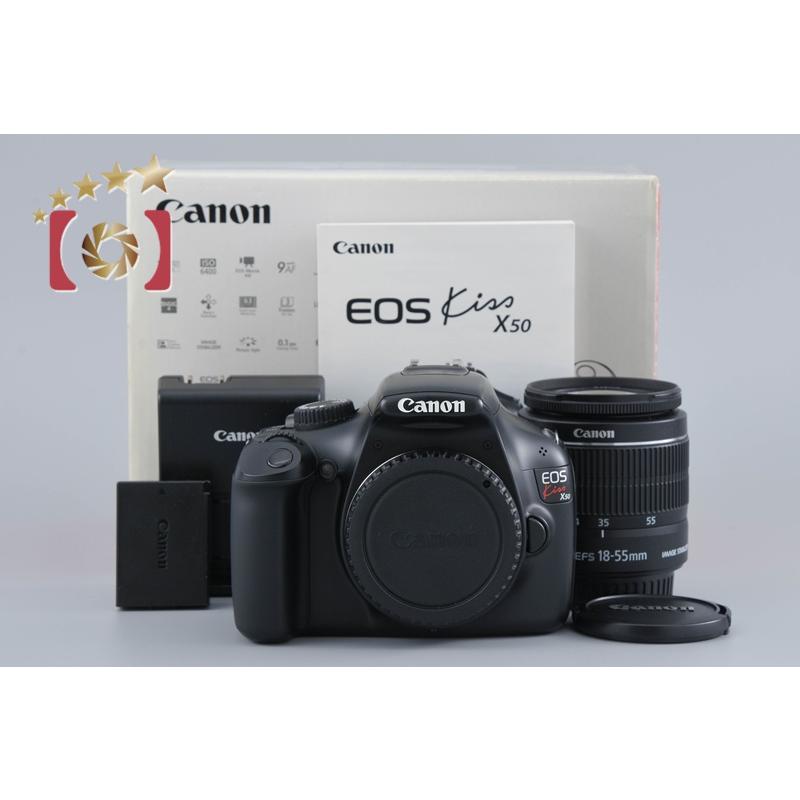 キヤノン（Canon） 【中古】Canon EOS Kiss X50 18-55 レンズキット