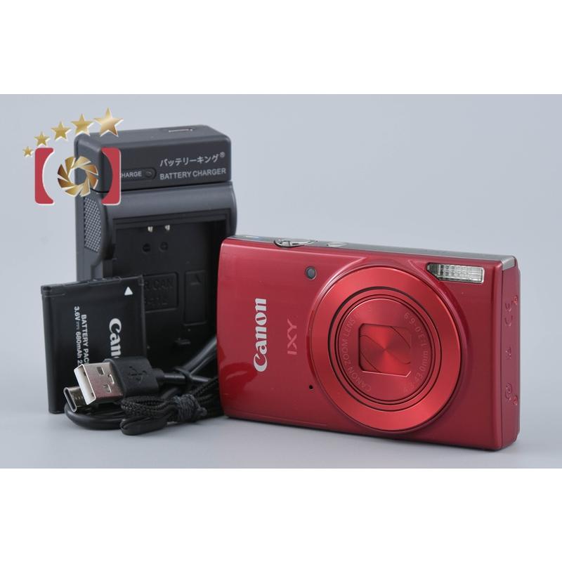 【中古】Canon キヤノン IXY 190 レッド コンパクトデジタルカメラ キヤノン（Canon） 【中古】Canon IXY 190 レッド コンパクトデジタル