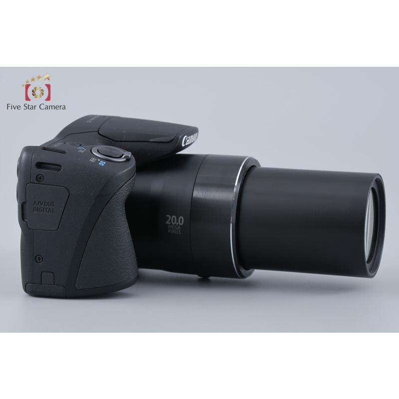 【中古】Canon キヤノン PowerShot SX430 IS ブラック コンパクトデジタルカメラ