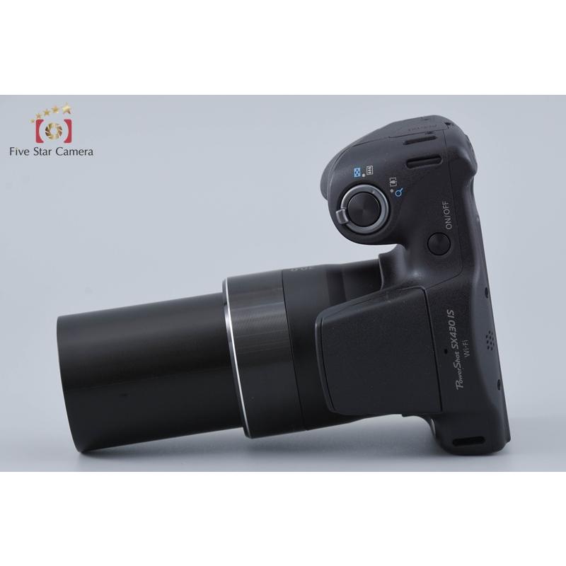 【中古】Canon キヤノン PowerShot SX430 IS ブラック コンパクトデジタルカメラ