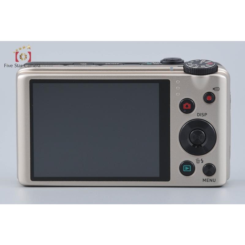 【極美品】CASIO EXILIM EX-ZR300 ゴールド　動作確認済 HIGH SPEED EXILIM デジタルカメラ 中古 CASIO カシオ EX-ZR300