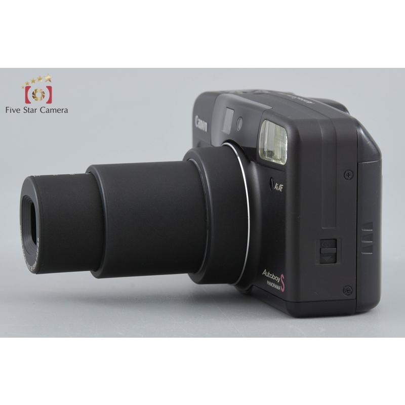 【中古】Canon キヤノン Autoboy S PANORAMA ブラック コンパクトフィルムカメラ