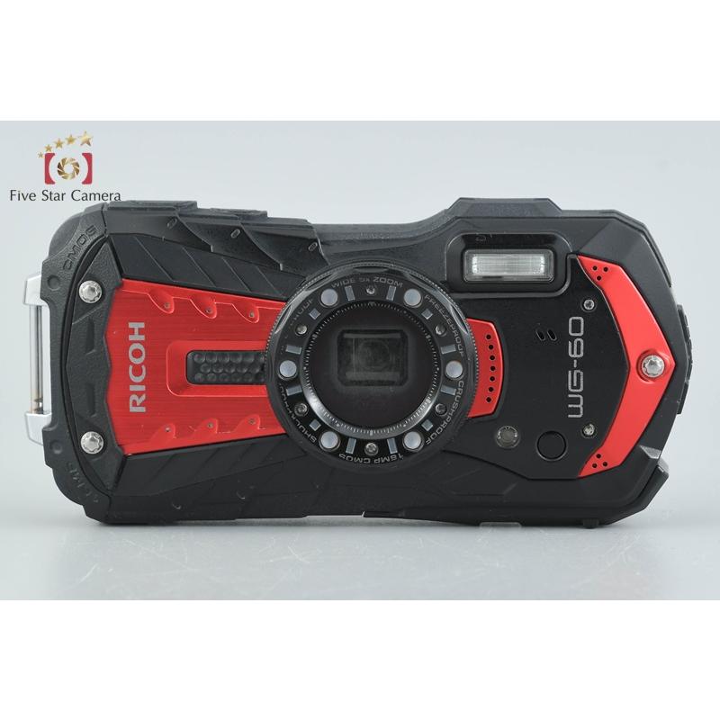 リコー（RICOH） 【中古】RICOH PENTAX ペンタックス WG-60 レッド