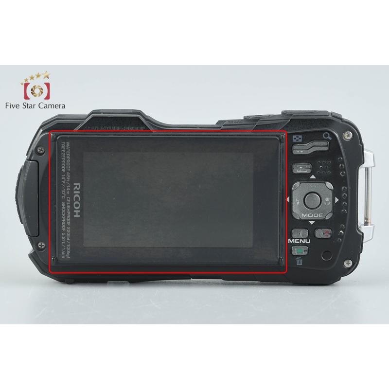 【中古】RICOH リコー PENTAX ペンタックス WG-60 ブラック 防水アクションカメラ シャッター回数僅少 リコー（RICOH） 【中古】RICOH PENTAX ペンタックス WG-60 レッド