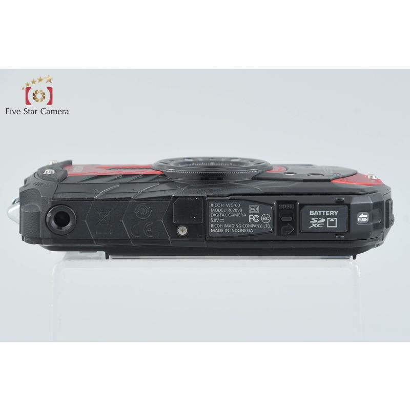 リコー（RICOH） 【中古】RICOH PENTAX ペンタックス WG-60 レッド