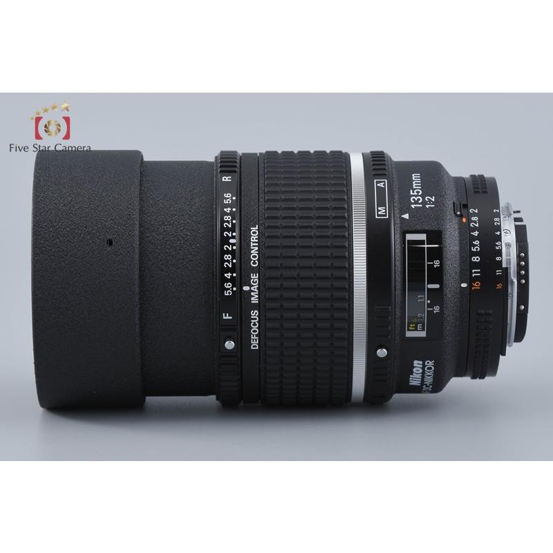 【中古】Nikon ニコン AF DC NIKKOR 135mm f/2 元箱付き