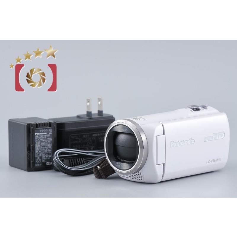 【中古美品】Panasonic HC-V360MS ビデオカメラ ホワイト 小型 Panasonic（パナソニック） 【中古】Panasonic HC-V360MS ホワイト